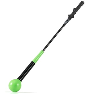 Gymax Golf Swing Trainer Click Stick Swing Training Aid for Speed