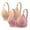 Beige&Pink, variant on 2 Pack Womens Wireless Bras Floral Printed Plus Size Everyday Comfort Bra Underwear Wire-free Bra for Old Women (XL（44/100CD）, Pink&Blue)