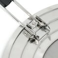 thumbnail image 4 of Oster Baldwyn 12 Inch Round Stainless Steel Splatter Guard with Foldable Handle, 4 of 5