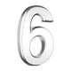 thumbnail image 1 of 3 Inch Silve Modern House Numbers Mailbox Numbers 0-9 Self-Adhesive Street Door Home Address Metal Numbers For Outside Or Inside Signs Easy Install, 1 of 2