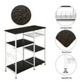 thumbnail image 5 of Topcobe 3-Tier Kitchen Baker's Rack, Microwave Oven Stand Storage Cart Spice Rack, 5 of 7