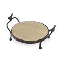 thumbnail image 2 of Tierra Garden 64-0525 Caddy pour Plantes, 11.4 Pouces Rond, Gris, 2 of 4