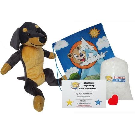 Stuffed Dachshund Make Your Own Stuffed Animal Chipper the Dachshund Dog 16