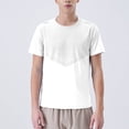 thumbnail image 2 of JFOPQVSM Men's Short Sleeved T Shirt Ice Silk Cool Quick Drying T Shirt Sports Short Sleeved Fitness Running Quick Drying T Shirt, 2 of 6