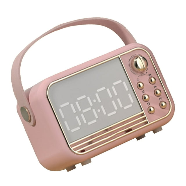Haut-parleur Bluetooth Portable Rétro, Haut-Parleur Bluetooth Sans Fil Portable Méticuleusement Conçu