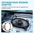thumbnail image 3 of Anillo espaciador del adaptador de altavoz para Toyota Camry/Corolla/Yaris, 3 of 7