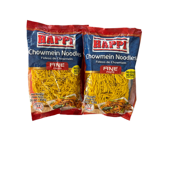 Happi Chowmein Noodles Fine 2-Packs