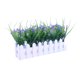 thumbnail image 1 of Valla en maceta flor artificial tela de simulación flor hogar boda decoración floral falsa, blanco y morado Vogacara HA7817-04B, 1 of 5