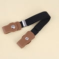 thumbnail image 4 of Cinturón elástico con hebilla ajustable para niños, cinturón elástico con lazo de cuero, accesorios decorativos para pantalones, pantalones vaqueros, vestido para niños y niñas, 4 of 4