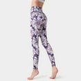 thumbnail image 2 of Jkety No Boundaries Leggings High Waisted Ultra Soft Leggings for Women - Full Length, Capri Length and Biker Shorts - Available in Plus Size(Purple,S), 2 of 3