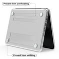 thumbnail image 2 of IBENZER Compatible with MacBook Pro 13 Inch Case 2012-2008 A1278, Plastic Hard Shell Case with Keyboard Cover & Screen Protector for Old Version Mac Pro 13 with CD-ROM, Clear, W-P13CL+2, 2 of 8