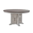 thumbnail image 2 of Liberty Furniture River Place 5 Piece Pedestal Table Dining Room Set White, 2 of 14