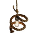 thumbnail image 4 of Meyda 152480 9.5 in. Rope Mini Pendant, Clear Coat, 4 of 7