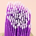 thumbnail image 4 of Limpieza de dientes Micro cepillo Aplicadores de dientes desechables Microblading Hisopos de algodón Extensión de pestañas Palos de limpieza Cejas Limpieza de labios Hisopos de algodón, 100PCS, 4 of 5