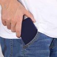 thumbnail image 4 of Case, Liquid Silicone Gel Rubber Case with Soft Microfiber Cloth Lining Cushion MIDNIGHT BLUE, 4 of 5