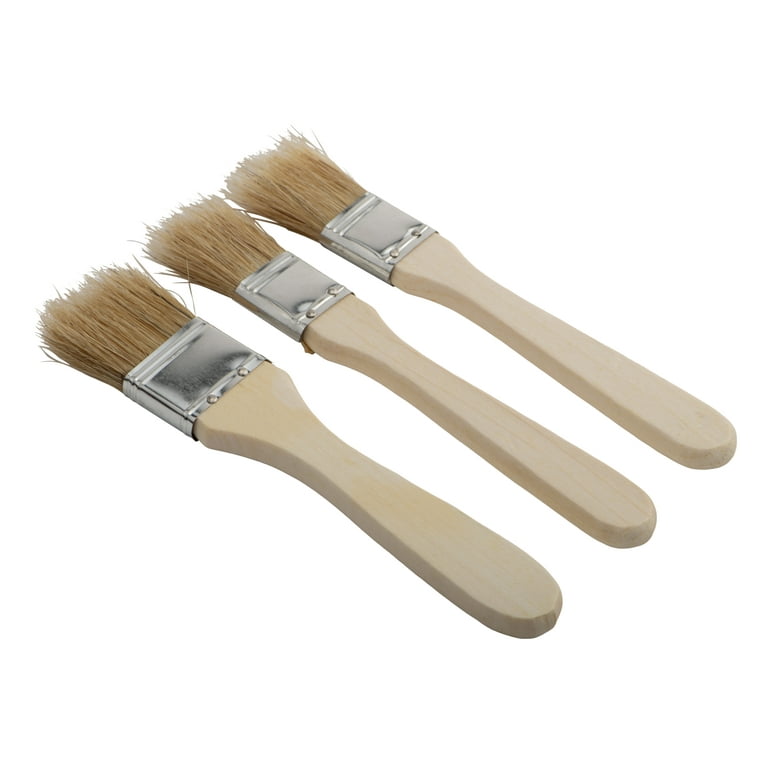 3 pieces of random color oil brushes, practical baking brushes for