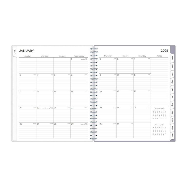 2025-blue-sky-weekly-monthly-planning-calendar-8-x-10-rue-du-flore-january-2025-to-december-2025-walmart-com