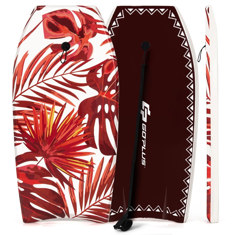Spaco 37 Inch Lightweight Surfboard With Fin EPS Core for Kids and Adults-M, Performance Fish Soft Top Surfboard for Kids and Adult