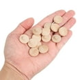 thumbnail image 4 of Uxcell 60Pack Wood Button Plugs, 7mm/0.28" Hardwood Screw Hole Plug Mushroom Wooden Caps Buttons Wood Plug, 4 of 6