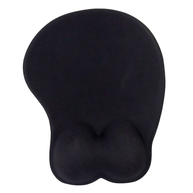 GOOHOCHY Almohadilla de ratón Espesado Anti-patín Mousepad Ergonómico Mouse Pad con soporte de muñeca