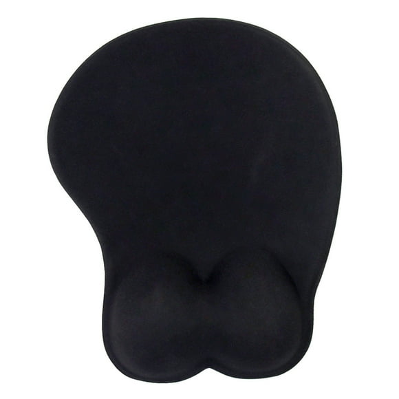 GOOHOCHY Almohadilla de ratón Espesado Anti-patín Mousepad Ergonómico Mouse Pad con soporte de muñeca