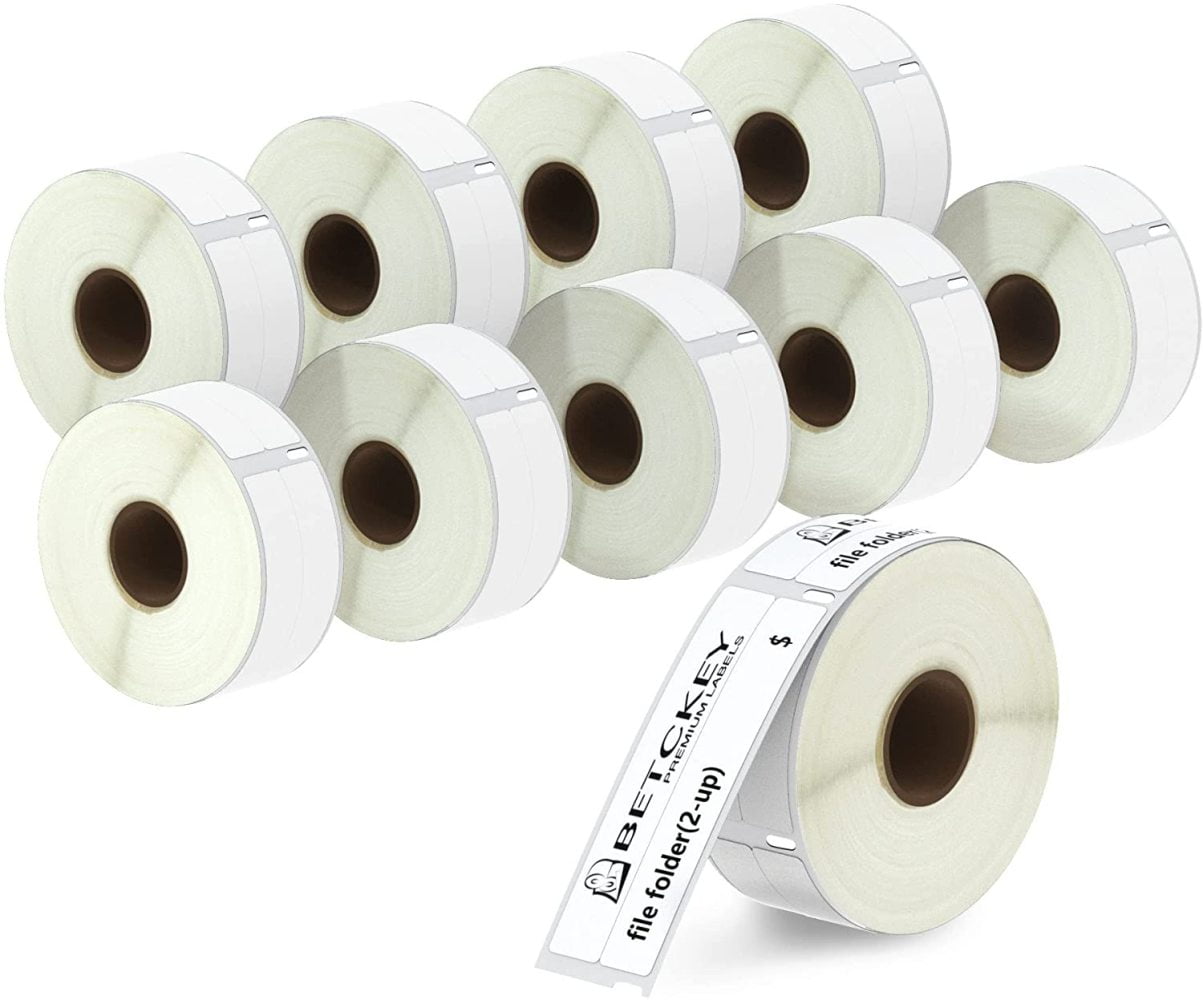 Vonluxe Zone - Compatible DYMO 30277 (916 x 3-716) File Folder(2-UP) Labels  - Compatible with Rollo DYMO Labelwriter 450 4XL & Zebra Desktop ...