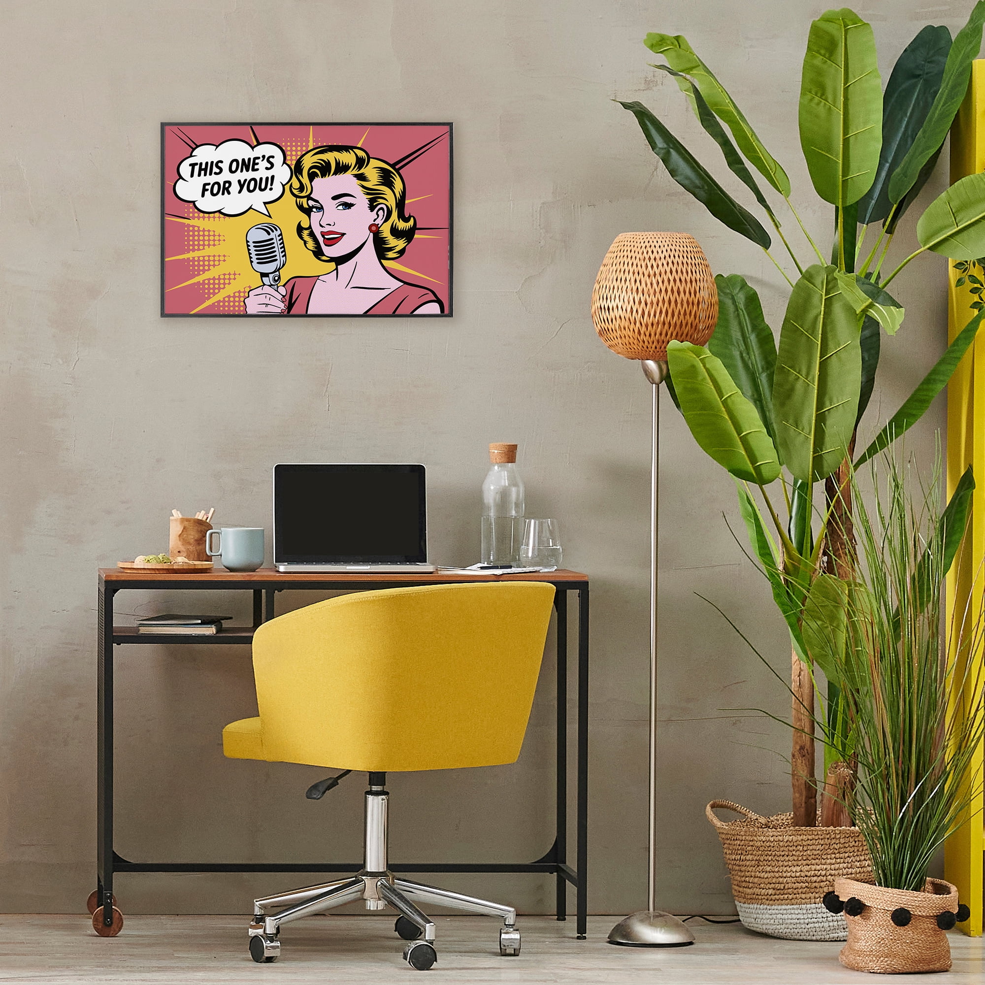 Stupell Industries This One's For You Black Framed Giclee Art, design by Andreas Magnusson