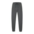 thumbnail image 4 of Casual Pants for Men - Comfortable Breathable Sweatpants with Pockets and Elastic Waistband for Daily Wear, 4 of 10