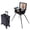 Black, variant on ToppiJoy Rolling Adjustable Make-Up Case, Cosmetic Train Case with Light Mirror Wheels, Professional Makeup Artist Travel Cases Bag Black