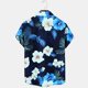 thumbnail image 4 of Camisetas de Lino para Hombres Vintage Bowling Manga Corta Cuello Cubano, Retro Playa Y Verano Hombre Manga Corta Botón Abajo Camisetas, 4 of 8
