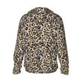 thumbnail image 3 of Uemuo Leopard Pattern Women's Full Zip UPF 50+ Sun Protection Hoodie Jacket Long Sleeve Sun Shirt Hiking Outdoor Performance with Pockets-Medium, 3 of 9