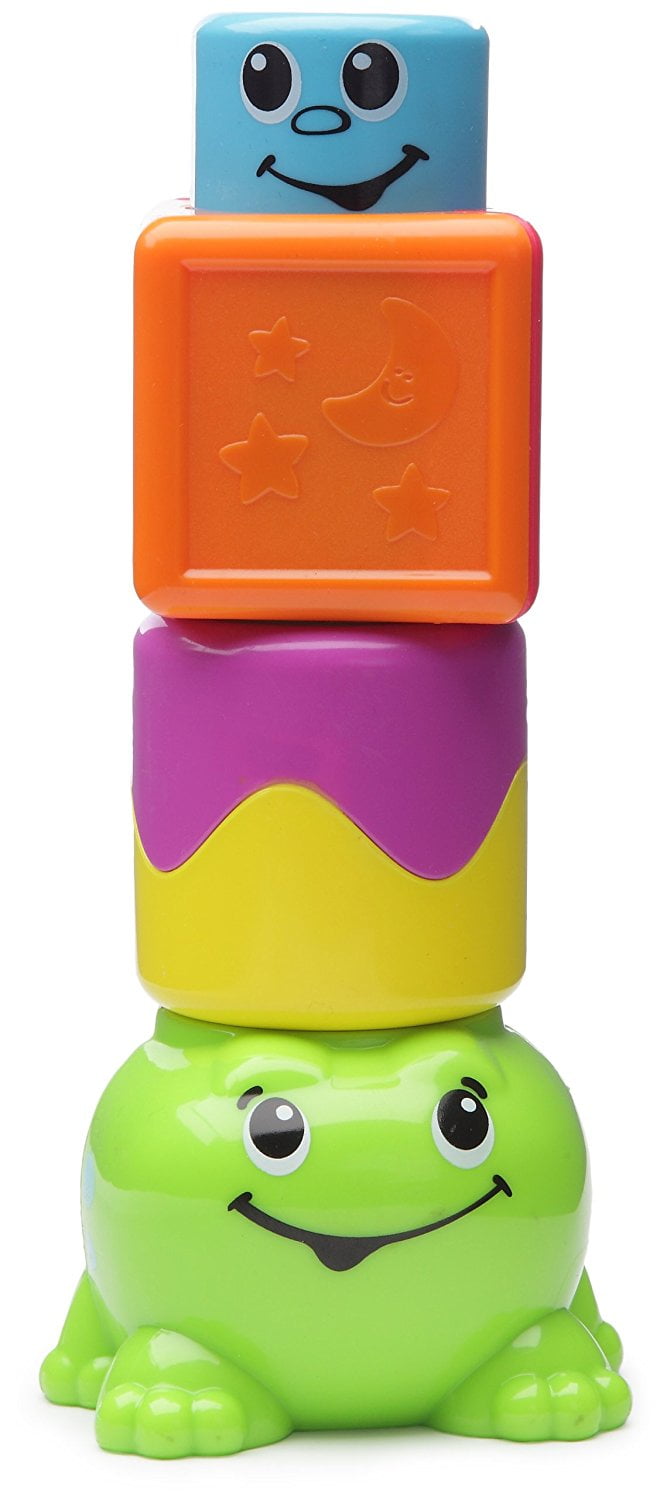 Stack n Surprise Blocks Peek-a-Boo Frog