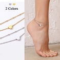 thumbnail image 3 of Pulsera tobillera cubana PROSTEEL para mujer de Acero inoxidable de 4.8 mm, 3 of 11