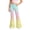 Dark Green QTIPWY12, variant on UYYX Jeans For Girls Little Girls Bell‑Bottom Denim Trousers Pastel Wash Breathable Jeans for Autumn Spring Season(Green,5-6 Years)