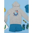 thumbnail image 3 of Pirate Ship And Little Fish Hoodie Juniors -Image by Shutterstock,  x-Large, 3 of 4