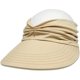 thumbnail image 2 of Sombrero para el Sol para Mujer, ala Ancha, protección UV, Sombrero de Playa Plegable, Secado rápido, protección Solar, Sombrero para Deportes de Playa, Beige, 2 of 4
