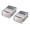 thumbnail image 1 of Panxico Storage Bags,Organization And Storage,Mesh Clothes Storage Box Trouser Compartment Storage Box Drawer Compartment Bag,Home Decor,Clearance Items, 1 of 1