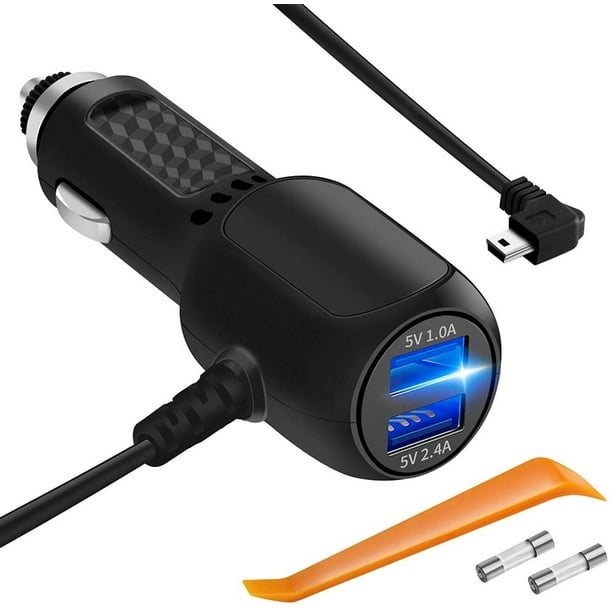 Dash Cam Charger Plozoe Car Dash Cam USB Power Cable Cord Vehicle