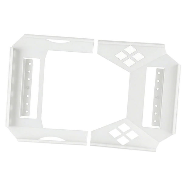Kit de montaje plano Soporte profesional Fácil instalación Montaje Alto rendimiento Blanco