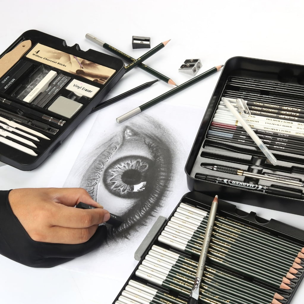 Misright Art Drawing Supplies for Artist Students Shading, Blending, Sketching
