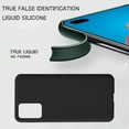thumbnail image 3 of serony Phone Case Shockproof Silicone Phone Cover Elastic Cellphone Protector, Replacement for Samsung A31, Black, 3 of 8