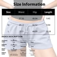 thumbnail image 3 of Womens Sweat Shorts Y2K Low Rise Wide Leg Mini Shorts Summer Casual Drawstring Lounge Shorts, L, 3 of 6