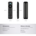 thumbnail image 6 of Voice Remote Pro (Latest Model) – Remote Finder, TV Controls & Backlit Buttons for AMZ firefly TV Stick 4K/Max/Lite, Cube & Insignia/Toshiba TVs, 6 of 9