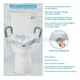 thumbnail image 2 of Aumento Elevador Baño Sanitario Inodoro Gambimedic Con Brazos De Apoyo Y Seguro, 2 of 5