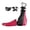 Rose Red-Medium size, variant on Adjustable Width and Length Shoe Stretcher for Tight Shoes Mens Womens Footwear Boot Expander Widener Plastic Shoe Tree