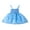 Blue, variant on Bagilaanoe Toddler Baby Girl Summer Dress Butterfly Sleeveless A-line Princess Dresses 9M 12M 18M 24M 3T 4T Kid Patchwork Tulle Skirt