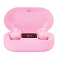 thumbnail image 2 of Auriculares inalámbricos verdaderos Auriculares 5.0 compatibles con Bluetooth Pantalla digital Par automático impermeable Auriculares HIFI, Rosa Inevent EL000316-03B, 2 of 7