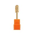 thumbnail image 1 of Cabezal de pulido de uñas de acero de tungsteno, taladro eléctrico dorado, herramienta para quitar uñas y pulir, 1 of 6