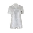 thumbnail image 3 of Txlixc - Conjunto de ropa de calle de verano para mujer, camisetas de manga corta con solapa y pantalones cortos de color sólido Txlixc Moda, 3 of 6
