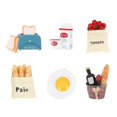 thumbnail image 1 of 6pcs Resin Cartoon Pan Refrigerator Stickers Lovely Tomato Fridge Stickers, 1 of 3